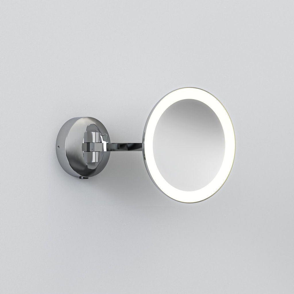 [AST-1373020] Mascali Round LED (Chroom)