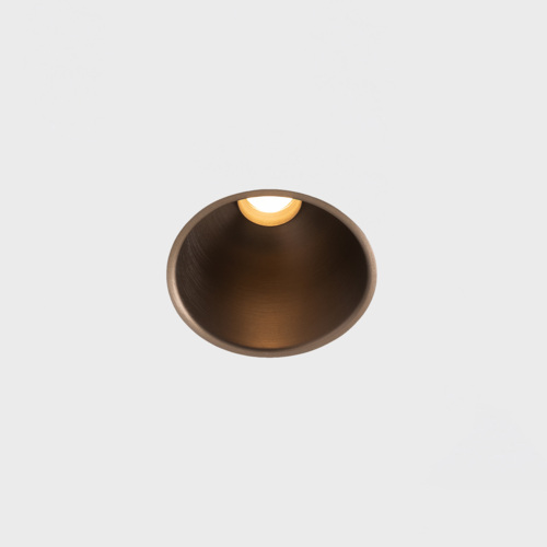 [MDL-11620082] Thimble Recessed 74 1x IP55 LED 2700K Medium DE Bronze Brushed Anodised