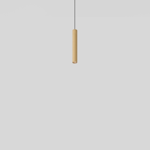 [MDL-13790041] Extruded Stripped Suspended 46 300 1x LED 2700K Flood DE Champagne Anodised