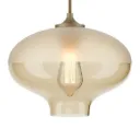 Lantern Mezzo Frosted Champagne