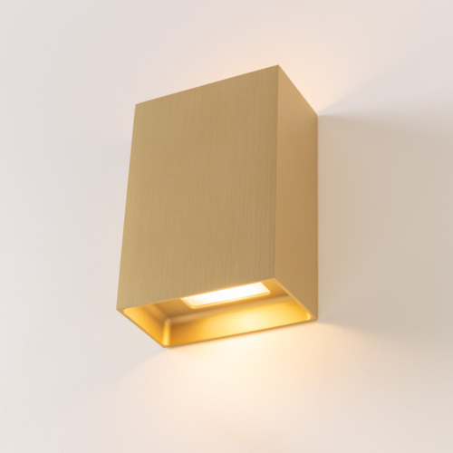[MDL-13270015] Sulfer Wall Up/Down 2x LED 2700K Trailing Edge DI Champagne Brushed