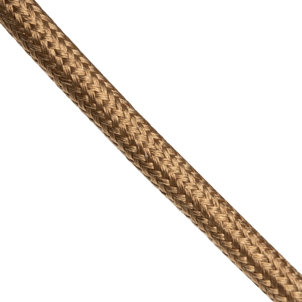 CABLE kabel - textielkabel 3x0,75 /m zacht brons