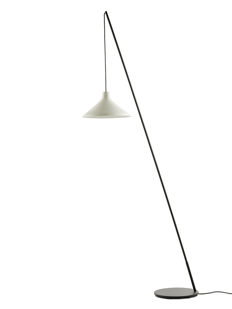 [SER-B7221604] FLOOR LAMP WHITE SEAM