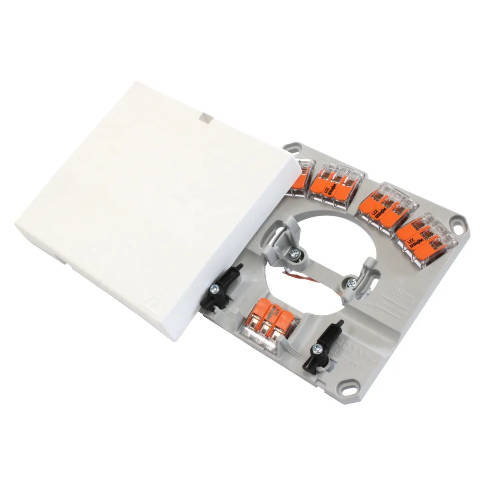 AANSLUITDOOS HAD4-S 5X6mm² MET WAG CON. KLAUWKLEMMEN