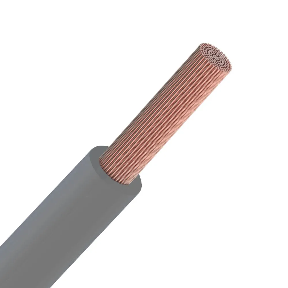[VTBST0,75 Grijs - Rol] H05V-K VZT. 0,75 MM2 300/500V Grijs / Rol