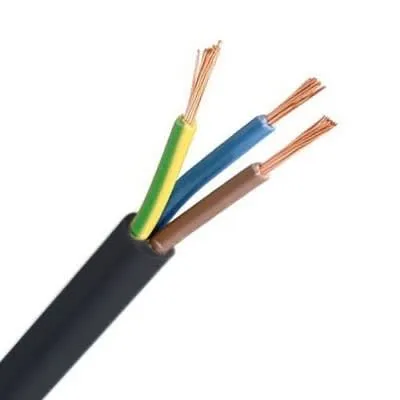 [VTLB3G0,75 Zwart - Rol] H03VV-F (VTLB) 3G0,75 Zwart / 100 meter