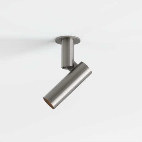 Passage Semi-Recessed Adjustable 40 1x LED 2700K Medium DE Aluminium Brushed
