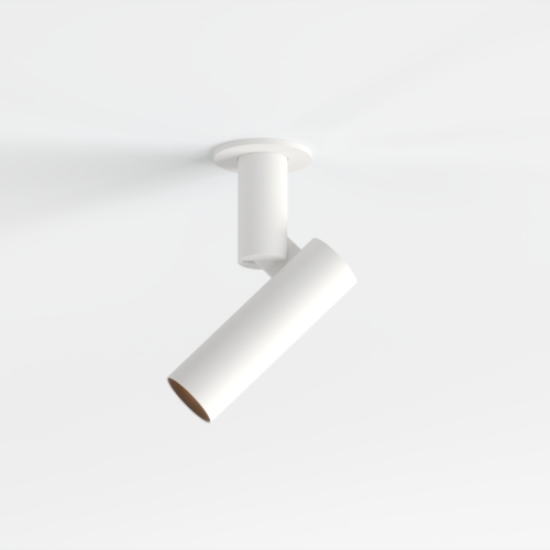 [MDL-13960138] Passage Semi-Recessed Adjustable 40 1x LED 2700K Medium DE White Matt