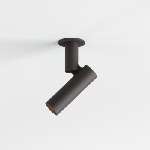 [MDL-13960188] Passage Semi-Recessed Adjustable 40 1x LED 2700K Medium DE Cast Black Matt