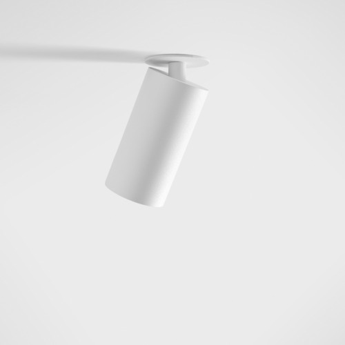Minude Semi-Recessed Adjustable 45 1x LED 2700K Medium DE White Structure