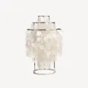 Fun 1TM Table Lamp EU Chrome/Seashell Metal IP20