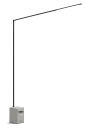 BELLA C/CAVO 5MT Europlug CL.II 8W 2700/2800K L1700 IP20 NERO/BLACK