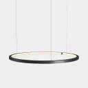hall-O Ø100cm 60W suspension lamp circle black