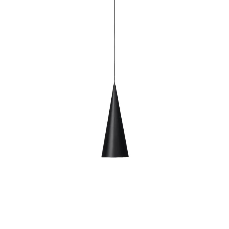 W151M1 CONE SUSPENDED M JET BLACK 2700K PHASE CUT