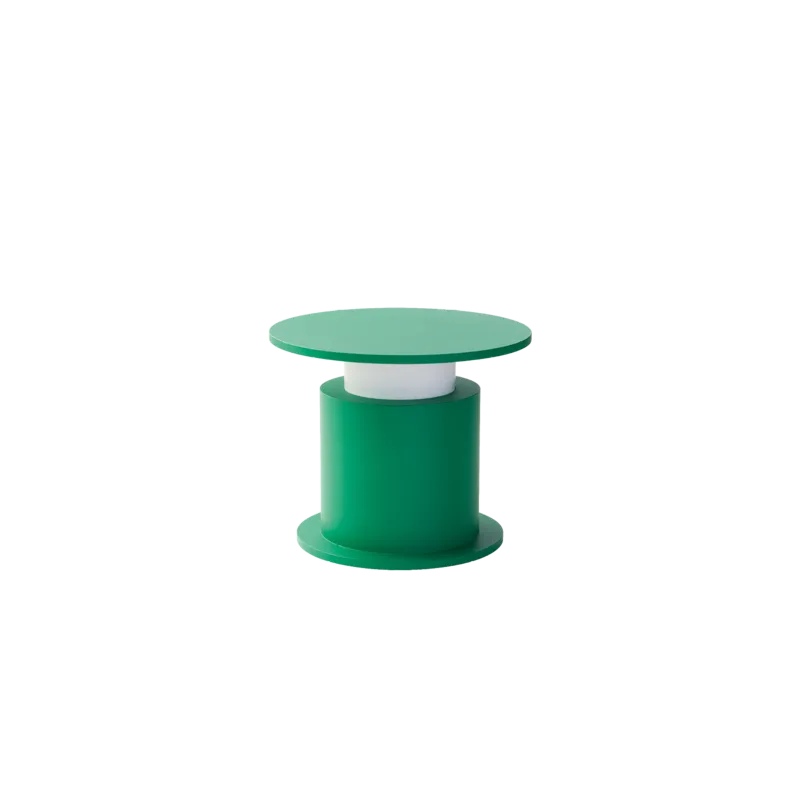 [WAS-SW241T10127] W241 FARO TABLE TRAFFIC GREEN 2700K DIM