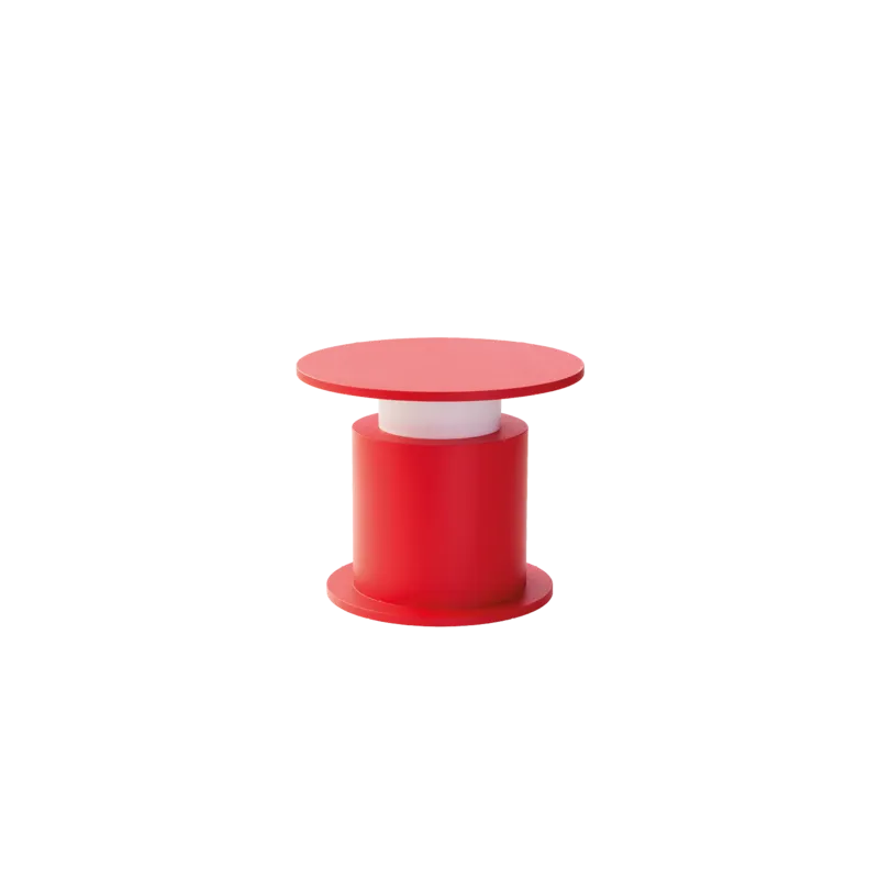 W241 FARO TABLE PURE RED 2700K DIM