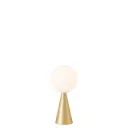 BILIA MINI TAVOLO PICCOLA OTTONE, BIANCO