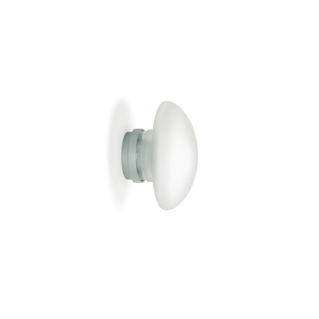 [FON-F277570150BINE] SILLABA PLAFONE/PARETE GRANDE ON/OFF BIANCO