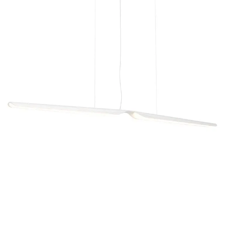 Swan Pendant White (Stained) 2700 K DALI / Push Dim (LCM40DA)