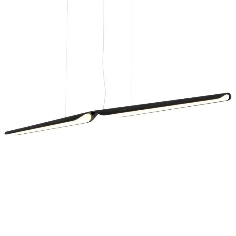 Swan Pendant Black (Stained) 2700 K DALI / Push Dim (LCM40DA)