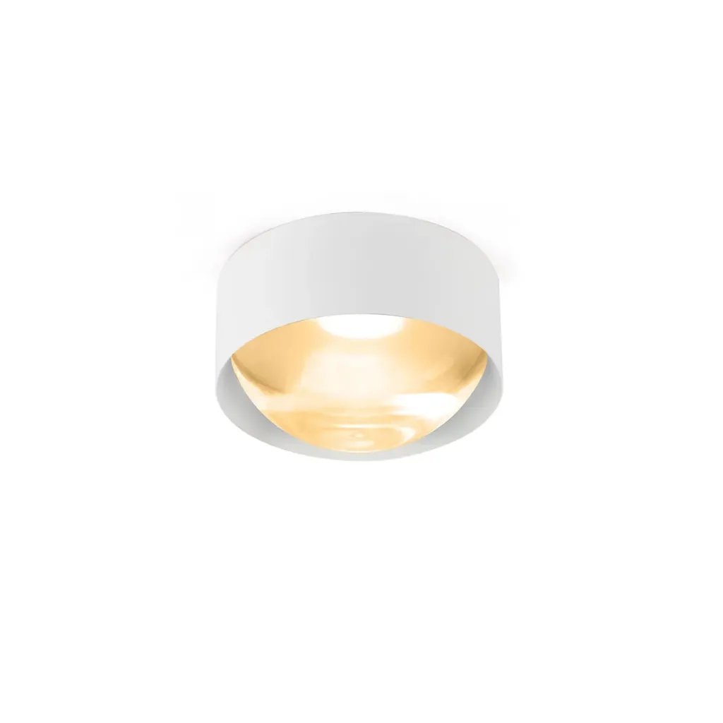 Bily 16 in + GOLD LEDholder / WW / Driver excl. / Concrete ceiling