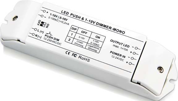 [LUM-LT-MONODIM10B] 10A - Single color PWM DIM controller