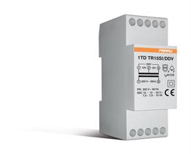 [PER-1TDTR15SI/QOD] 15VA transformator uitgangen 4-8-12V - 2 DIN