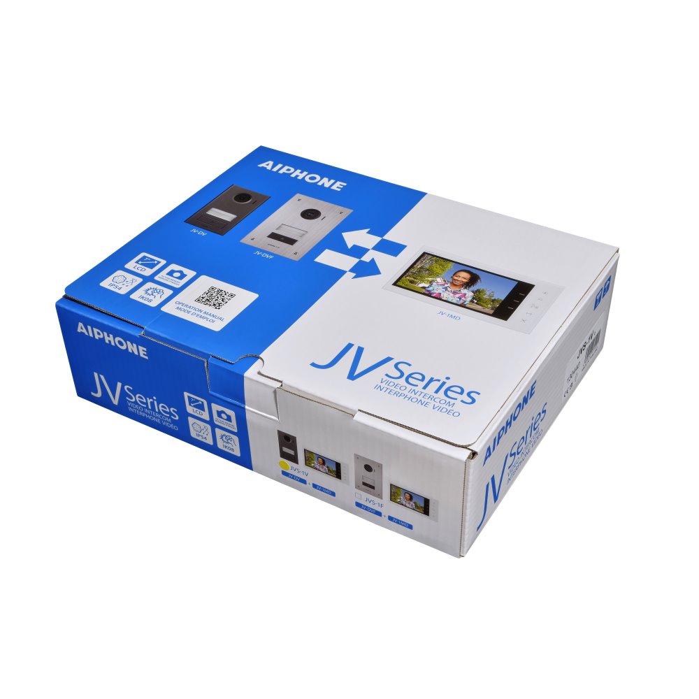 [CCI-JVS1F] 2-draads videokit 7" kleurmonitor & inbo