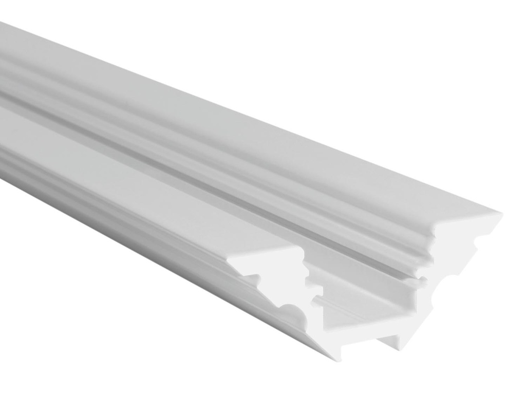 200 cm M-Line Corner profiel wit