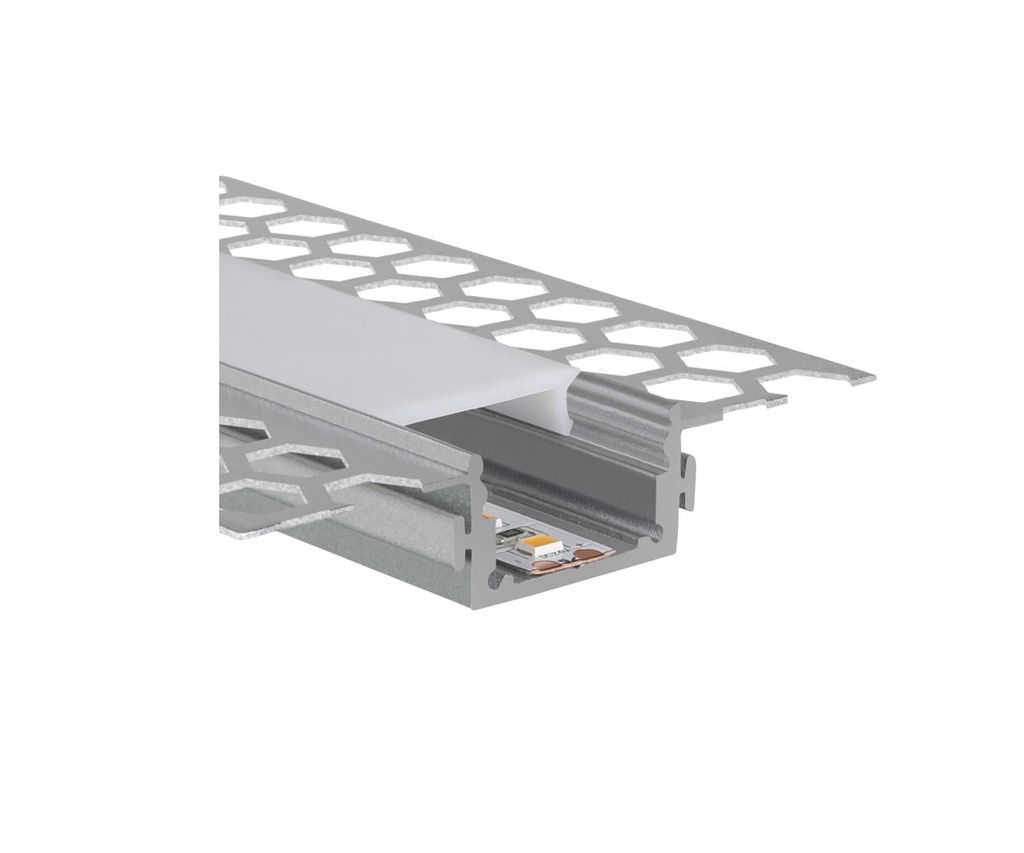 [UNI-L6900DL] 200 cm M-Line Drywall profiel alu