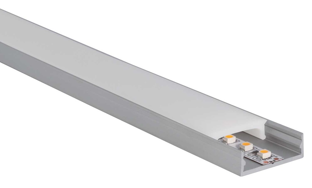 [UNI-L69A000] 200 cm M-Line Extra Low profiel alu