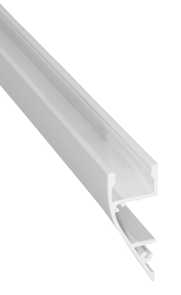 200 cm S-Line Wall profiel wit