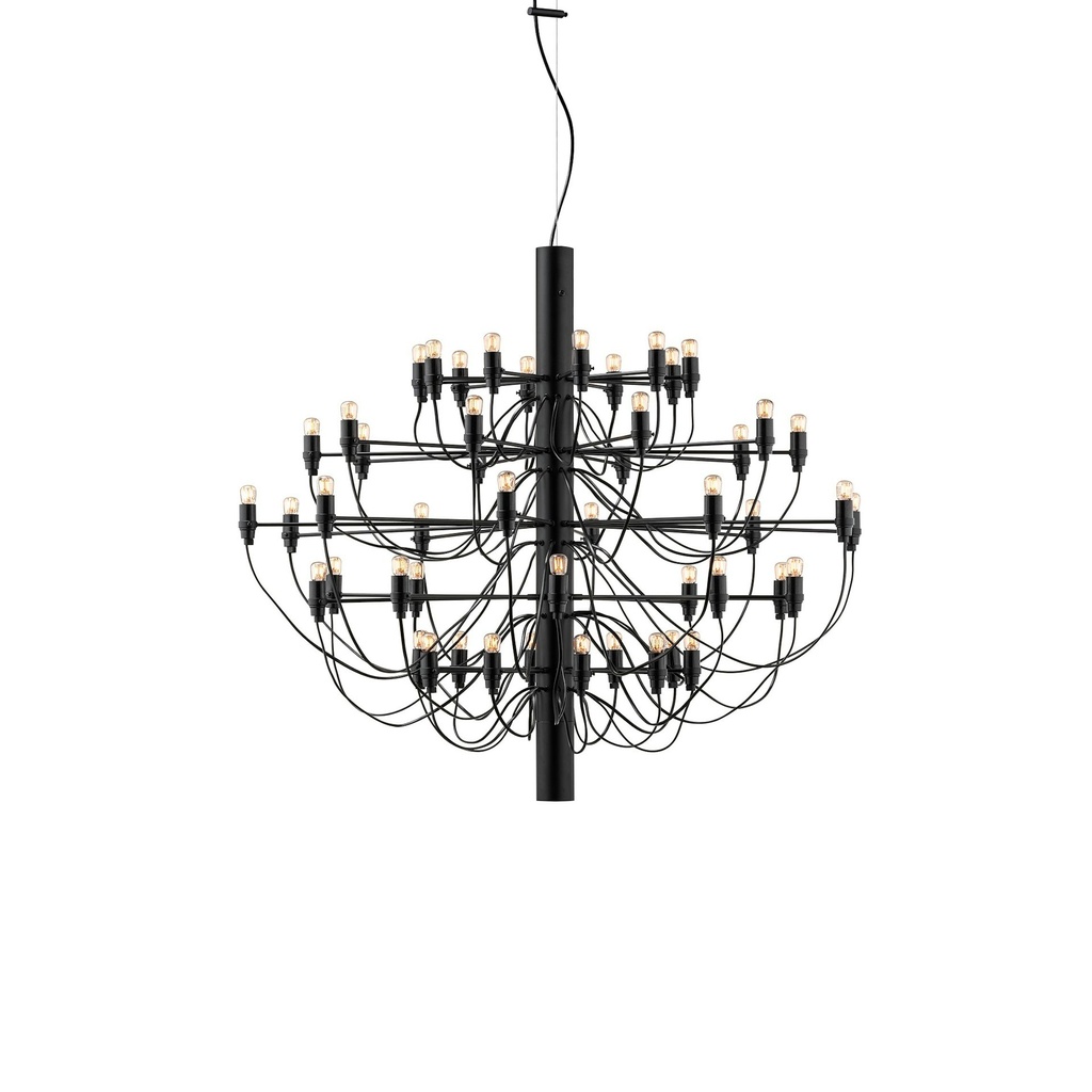 [FLO-A1502031] 2097/50 W/CLEAR BULBS EU MT BLK