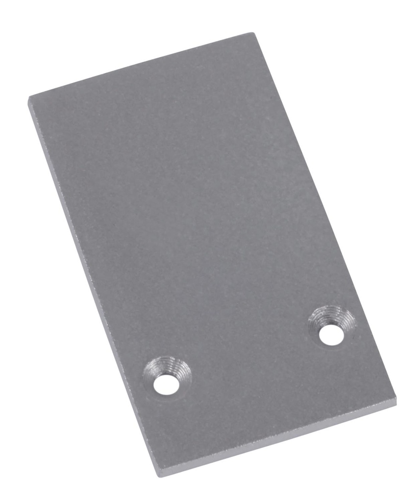 2U Endcap H Textured Black