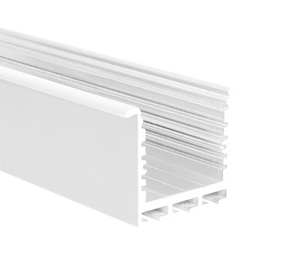 300 cm Q-Line Recess 24 profiel wit
