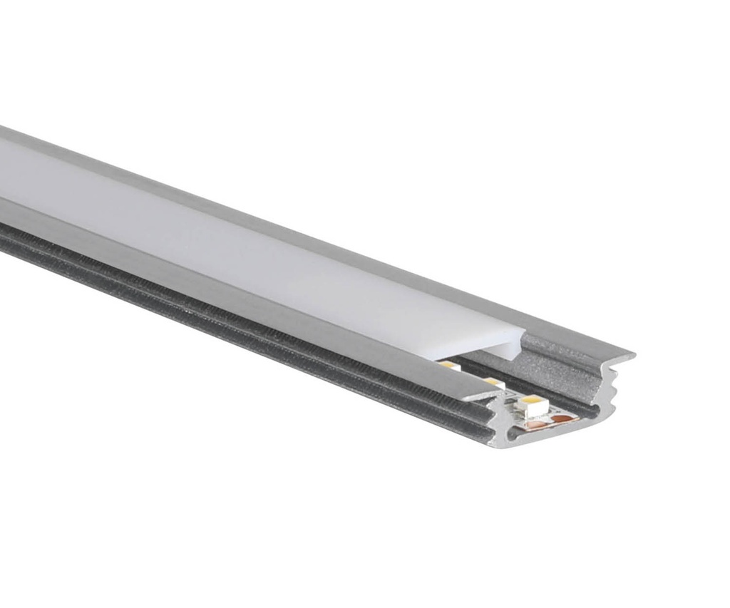 300 cm S-Line Flat Recess profiel alu