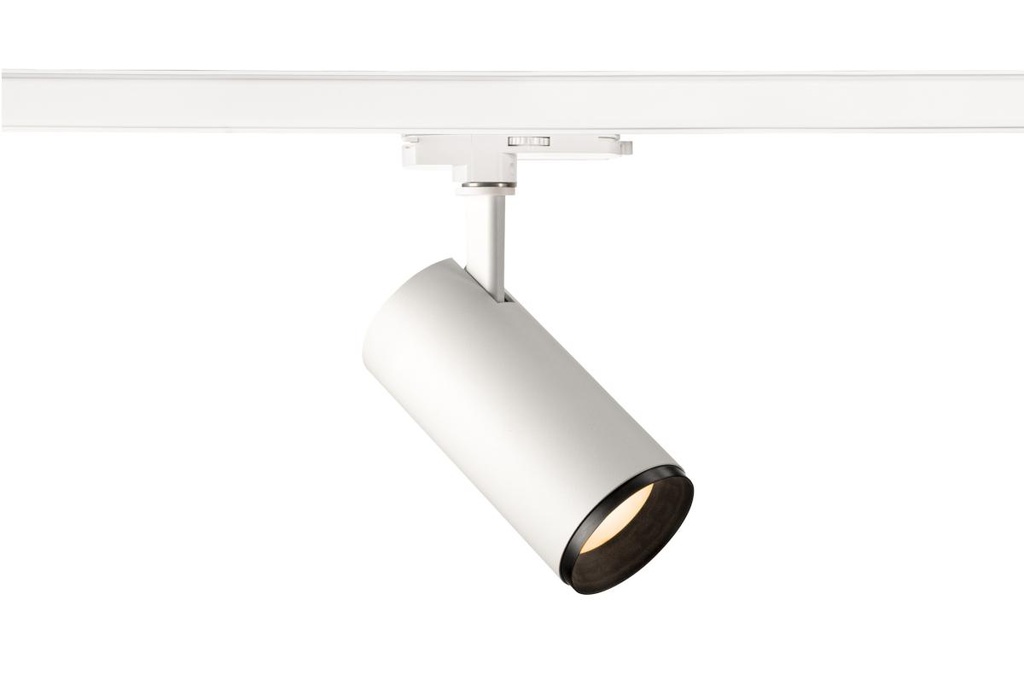 3~ NUMINOS® DALI M, 3-fasig systeem verlichting wit/zwart 3000K 60°