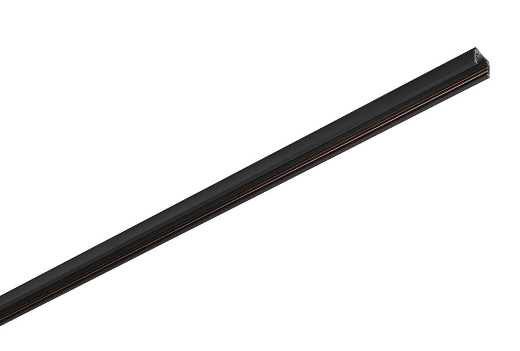 4m opbouwrail, 48V TRACK, zwart, DALI