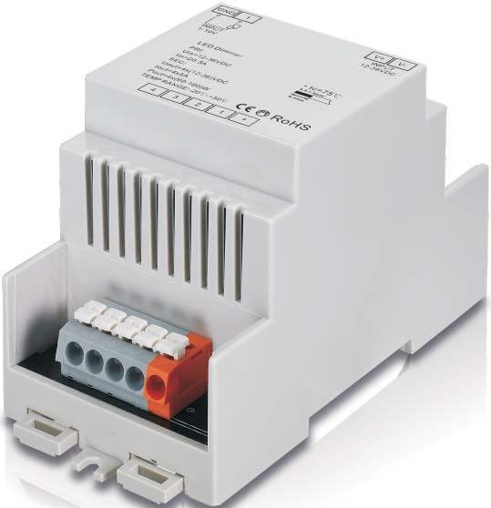 [LUM-LT-MONO-DIM-01DR] 4x5A - Single color DIM controller