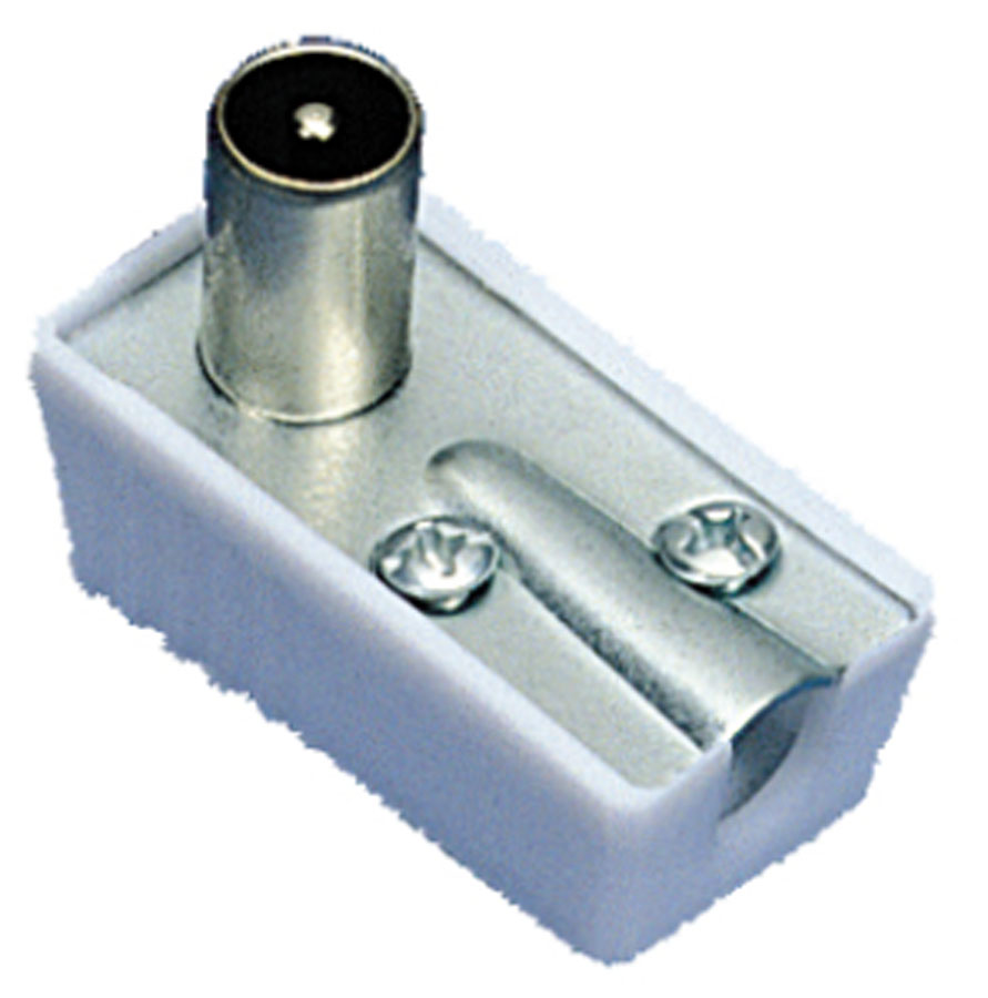 [ELI-37281] 9,5mm haakse mannelijke coaxiale stekker met schroef