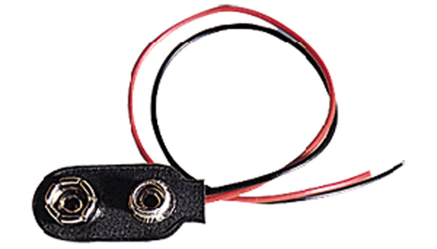 9V Batterij snap I model 15cm - 10 stuks