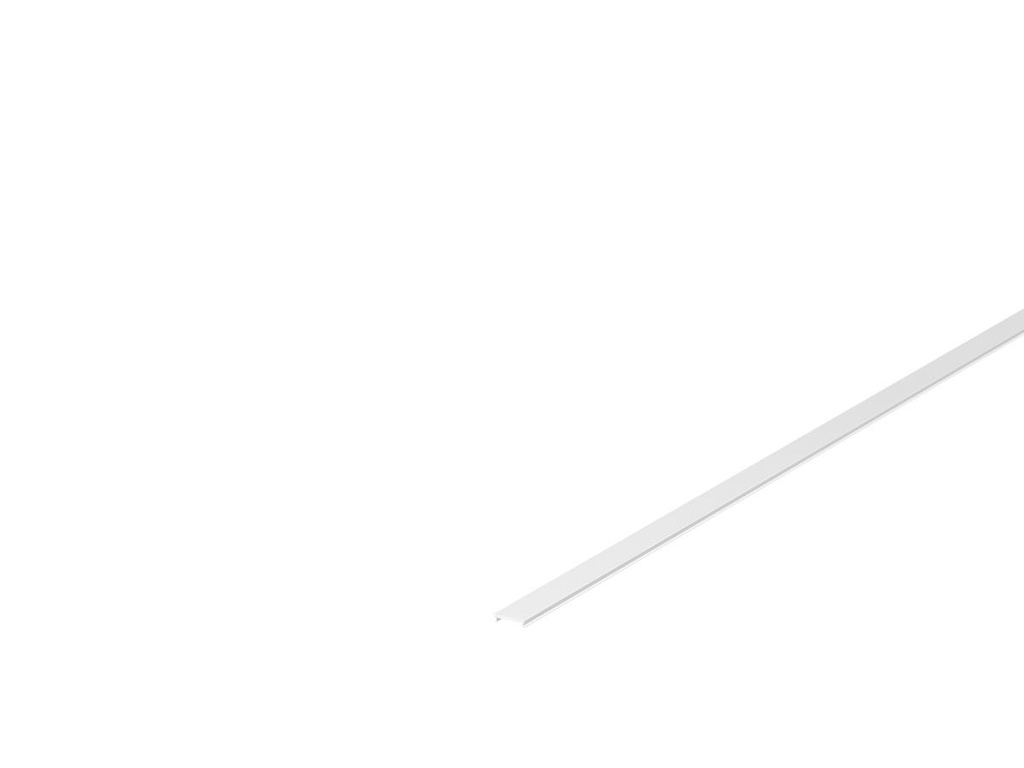 [SLV-1000466] AFDEKKING, voor GRAZIA 10, vlakke uitvoering, 2 m, melkwit