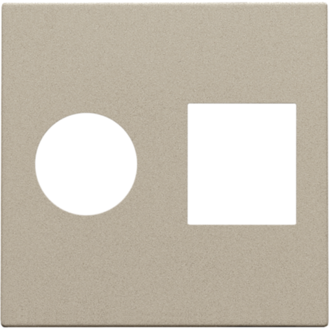 AFWERKING ENKELV. COAXAANSLUITING EN NETWERKAANSLUITING RJ45