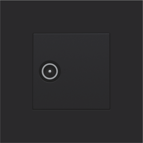 AFWERKINGSSET ENKELVOUDIGE COAXAANSLUITING VOOR TV