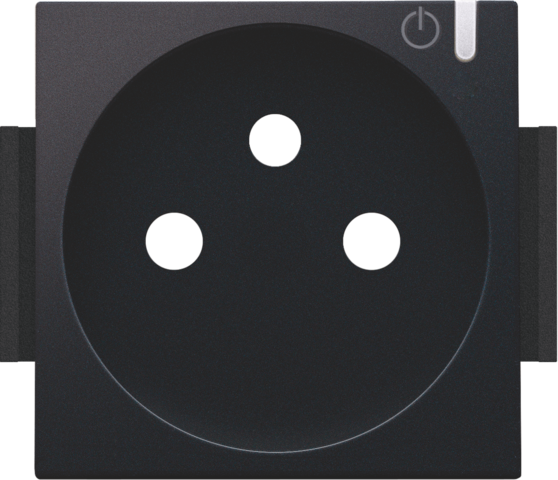 [NIK-161-66630] AFWERKINGSSET GECONNECTEERD STOPCONTACT MET DRUKKNOP, PENAARDE