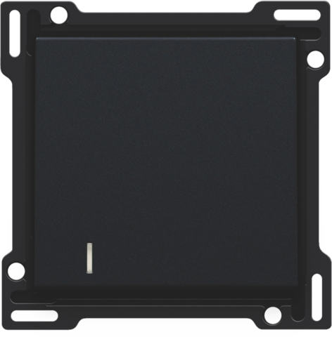 AFWERKINGSSET MET LENS VOOR ENKELVOUDIGE SCHAKELAAR OF DRUKKNOP