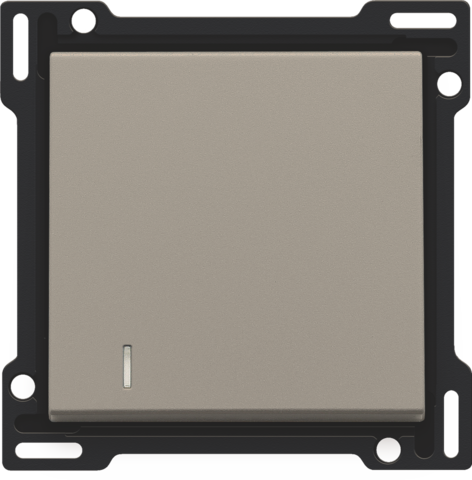 AFWERKINGSSET MET LENS VOOR ENKELVOUDIGE SCHAKELAAR OF DRUKKNOP