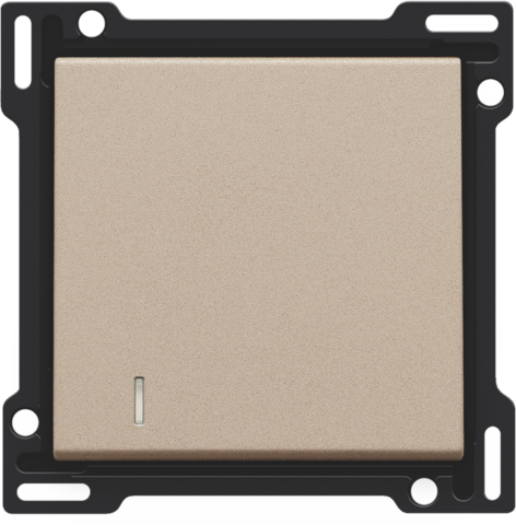 [NIK-157-60005] AFWERKINGSSET MET LENS VOOR ENKELVOUDIGE SCHAKELAAR OF DRUKKNOP