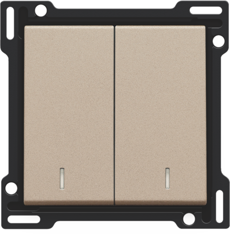 AFWERKINGSSET SERIESCHAKELAAR OF (DUBBELE) WISSELSCHAKELAAR
