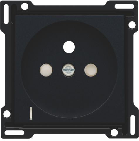 [NIK-161-66607] AFWERKINGSSET STOPCONTACT MET SPANNINGSAANDUIDING EN PENAARDE